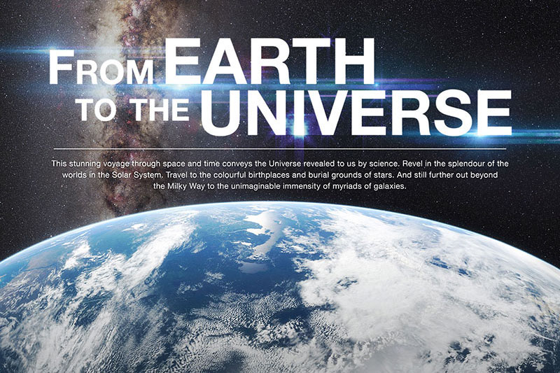 From Earth to Universe