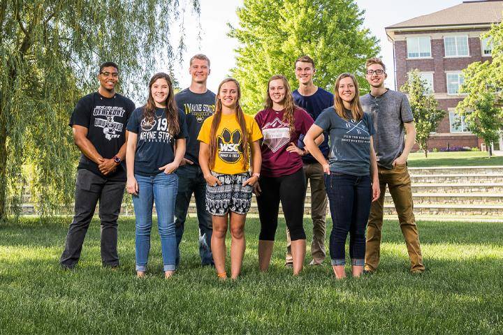 A group of WSC students in the Willow Bowl