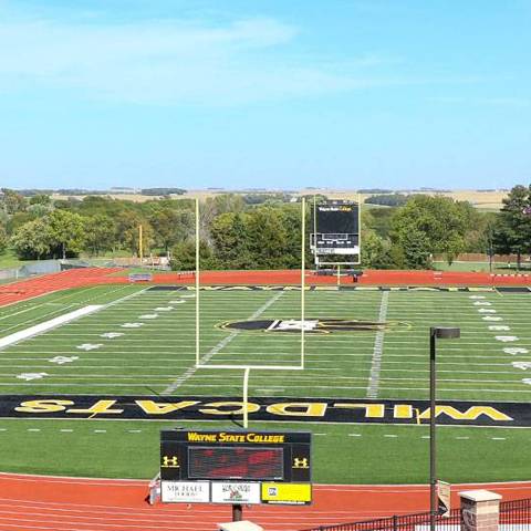 Memorial Stadium Football field