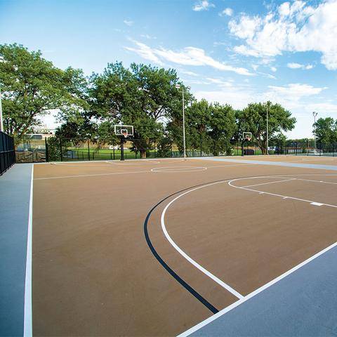 Outdoor athletic complex