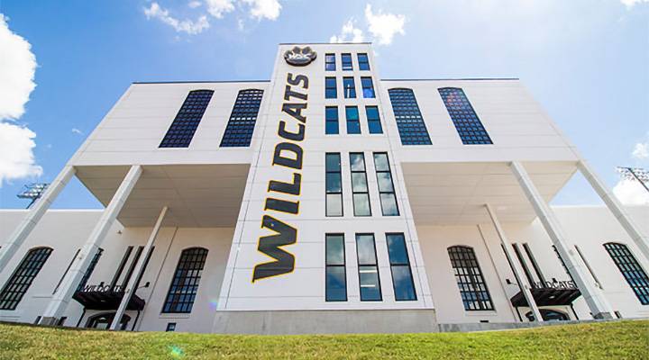 Photo of the WSC Press Box