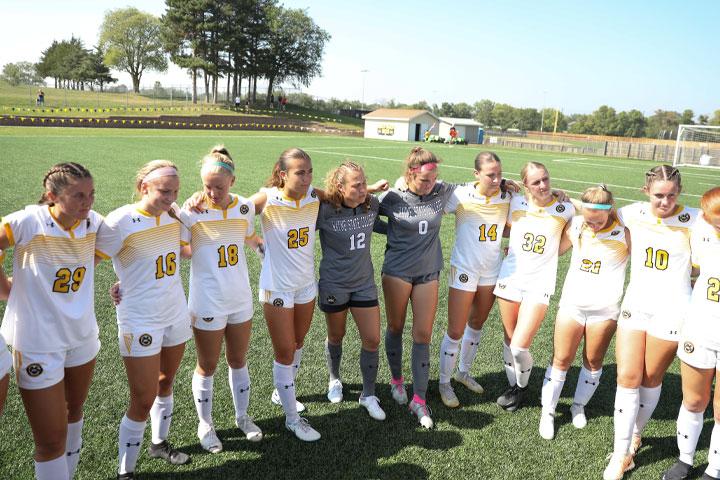 The WSC women's soccer team