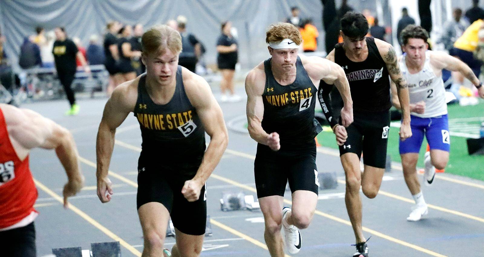 Track sprinters at WSC