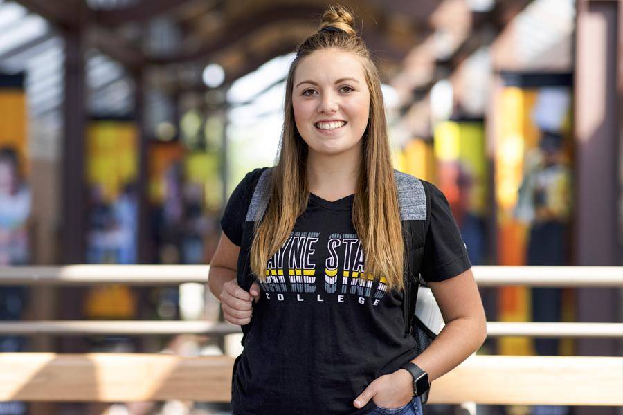 WSC Secondary English Education major, Erin Schwager