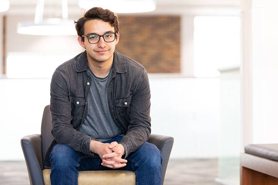 WSC transfer student, Nathan Blizzard