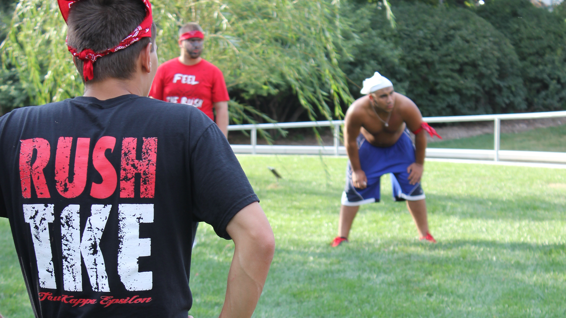 TKEs rush at Greek Olympics