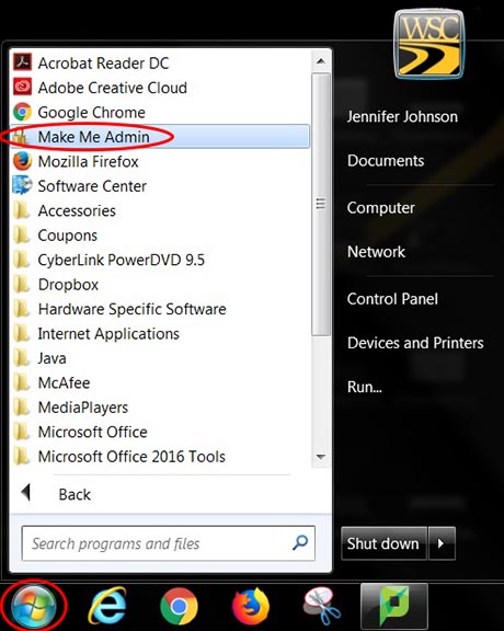 Make me admin windows 7 make me admin program