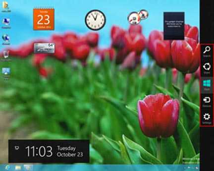Windows8 settings