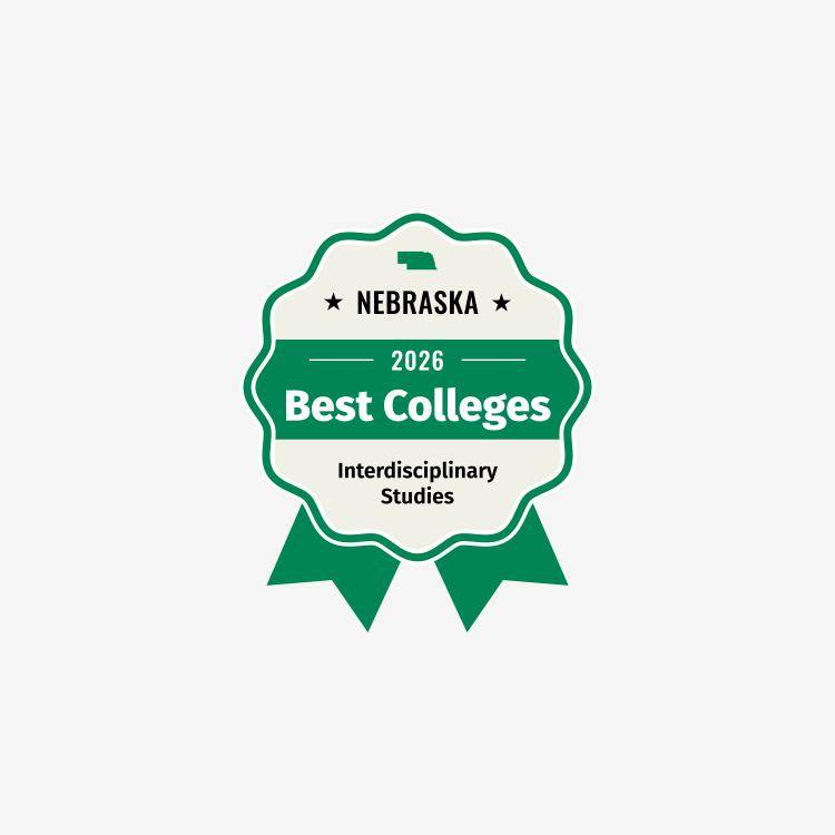 Best College for Interdisciplinary Studies award badge