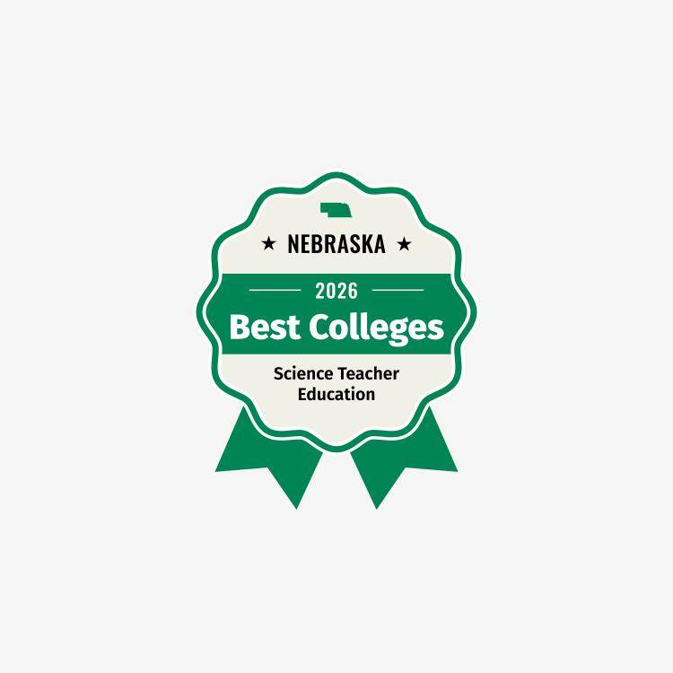 Best College for Science Education award badge