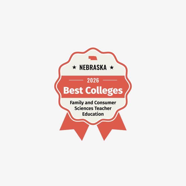 Best College for FCS Education award badge