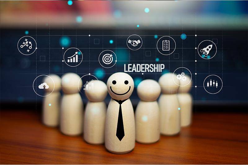 Leadership MBA concept graphics