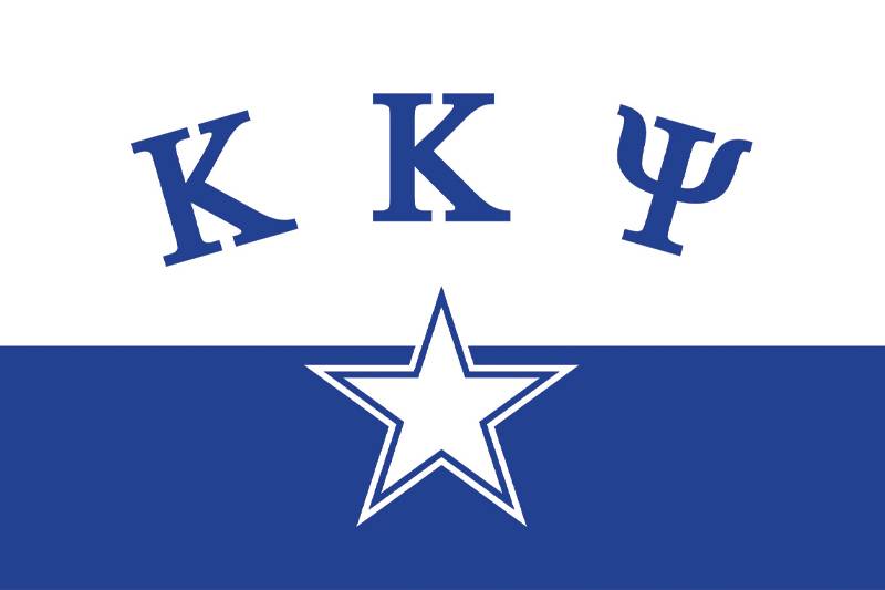 Kappa Kappa PSI flag logo
