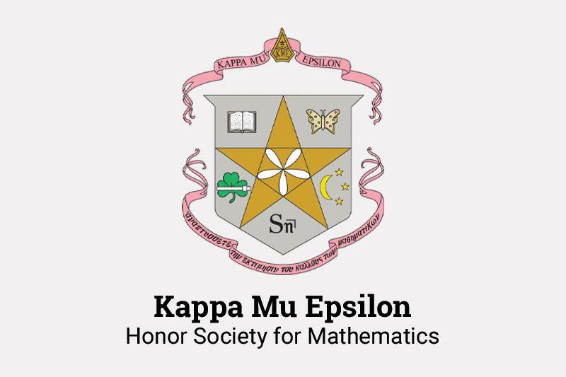 Kappa Mu Epsilon club crest