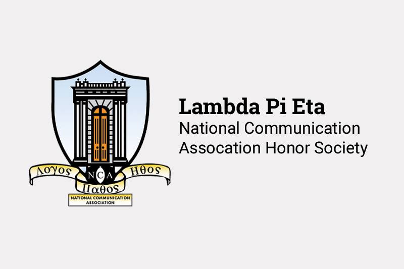 Lambda Pi Eta logo