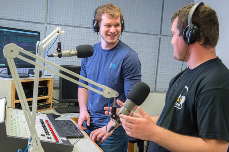 Media students at WSC