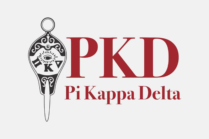 Pi Kappa Delta club logo