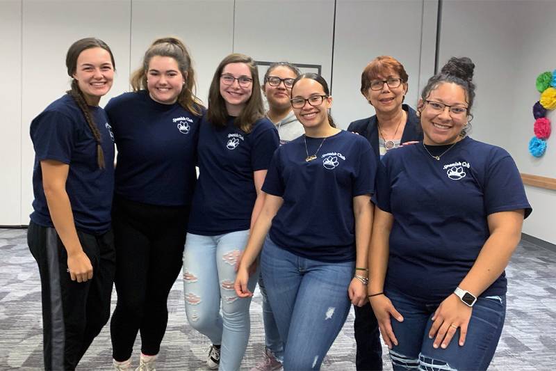Members of the WSC Spanish Club