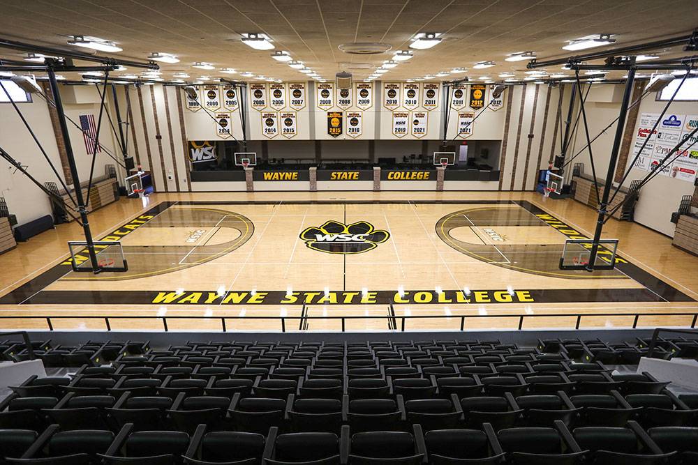 Interior photo of Rice Auditorium