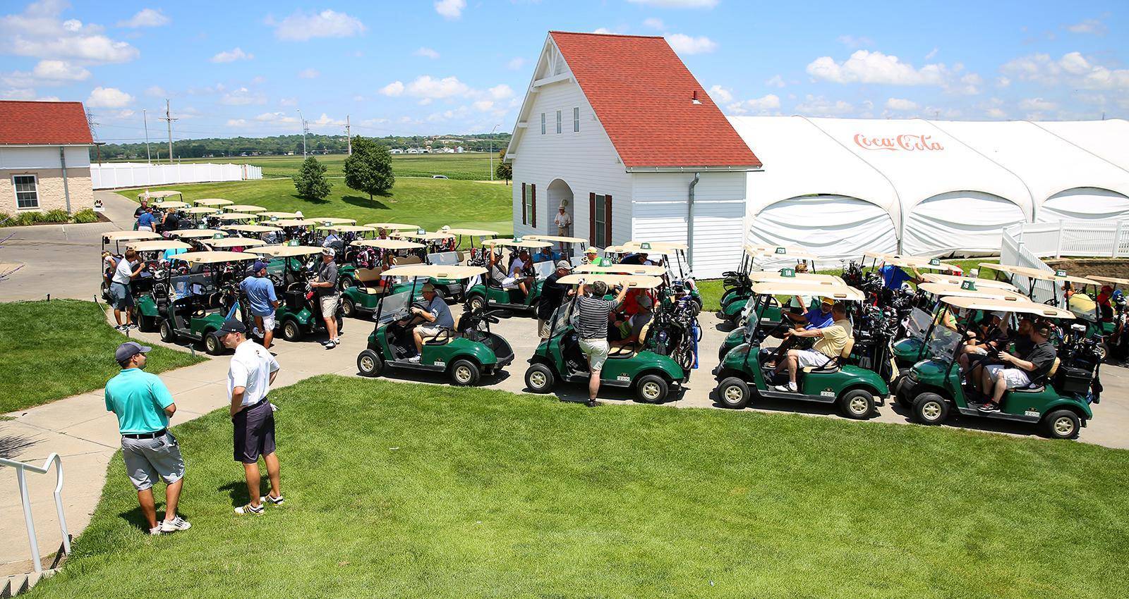 Golf event at Eagle Hills Golf Course