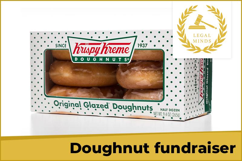 A photo of Krispy Creme glazed donuts
