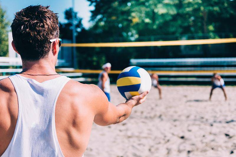 Sand volleyball