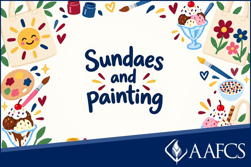 American Association of Family and Consumer Sciences (AAFCS) logo with an illustration of ice cream