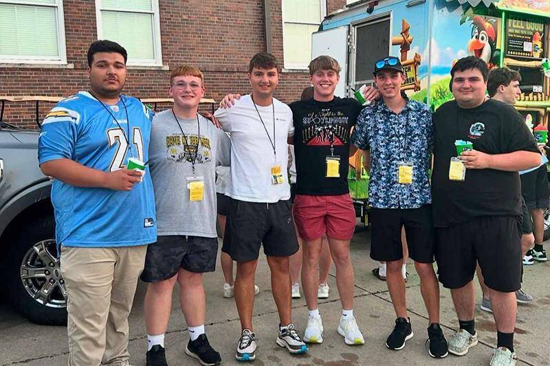Students at Weekend of Welcome (WOW)