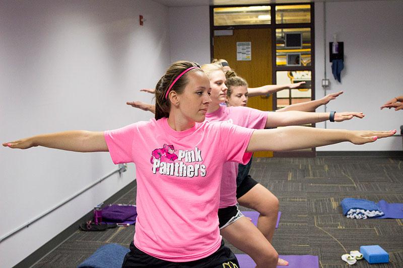 Yoga class
