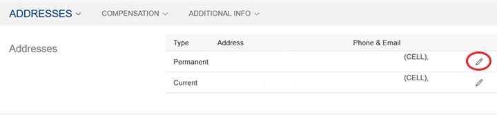 Firefly permanent address edit