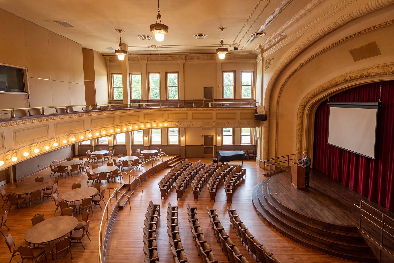Rendering of Ley Theatre