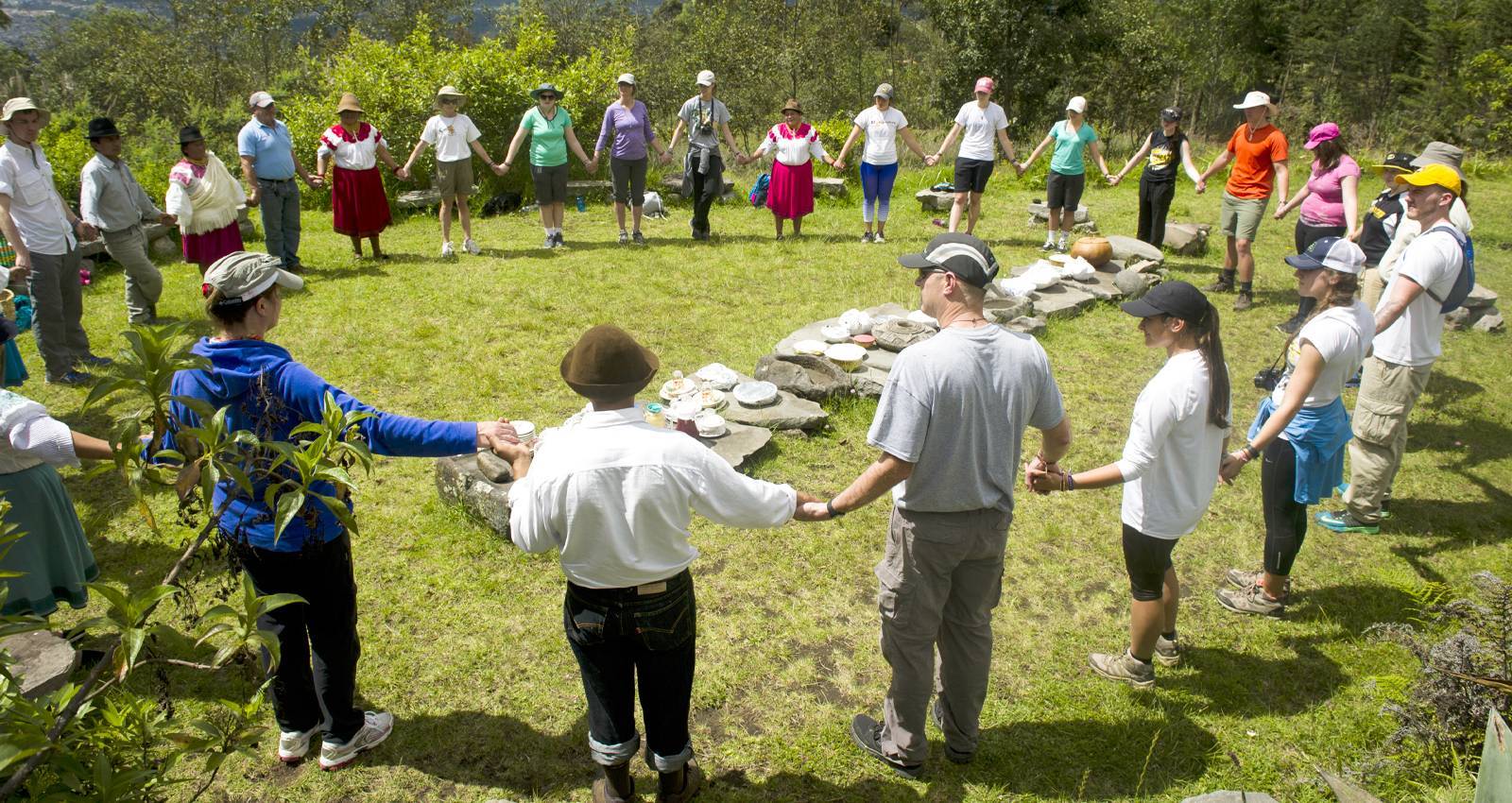 WSC students and staff a Service-Learning trip in Ecuador
