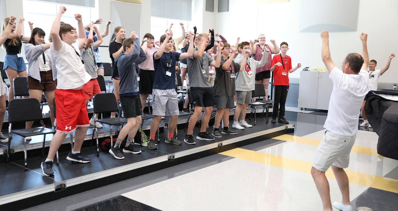 Students participate in WSC Music Camp