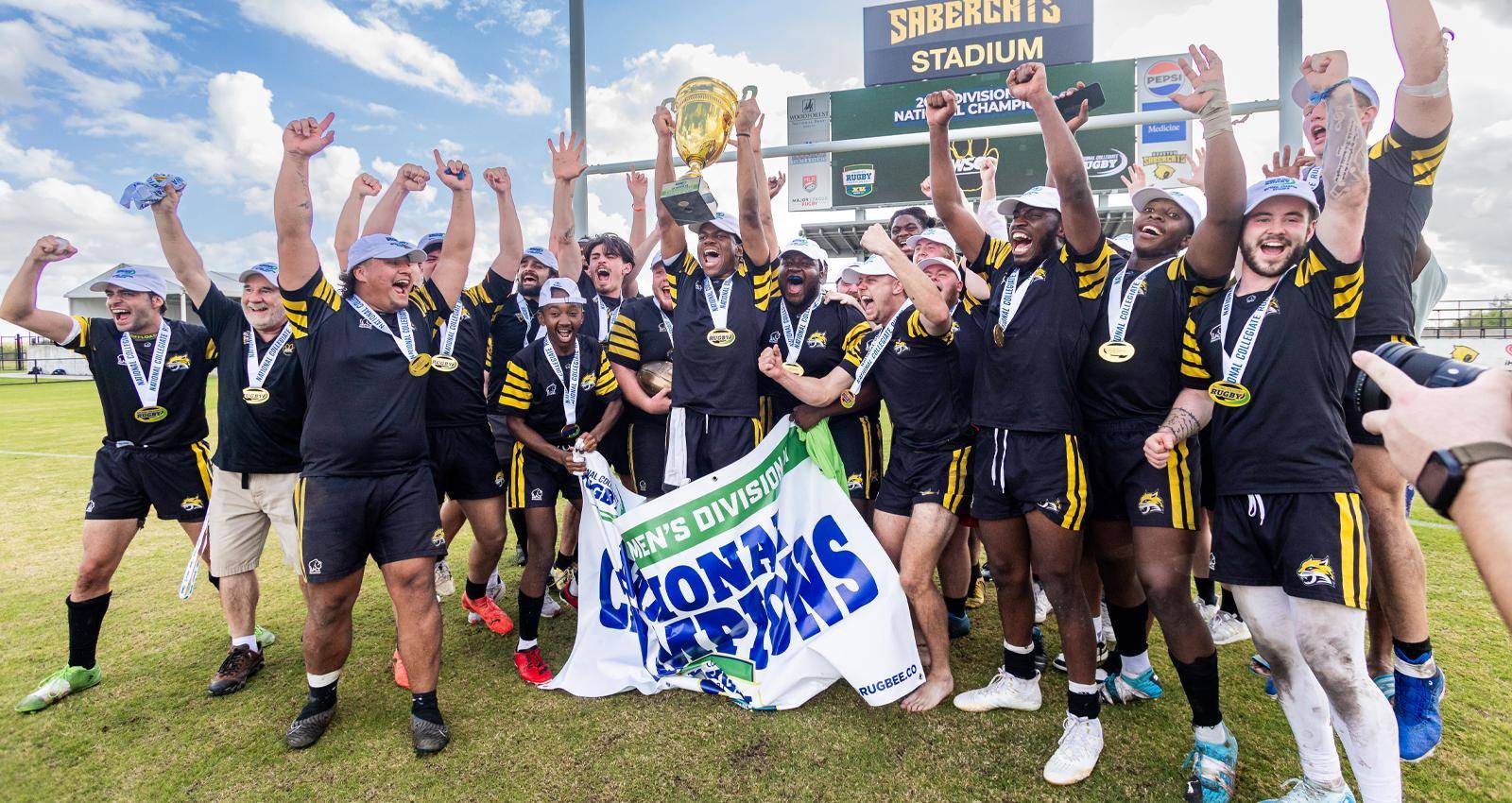 WSC men's national champion rugby team