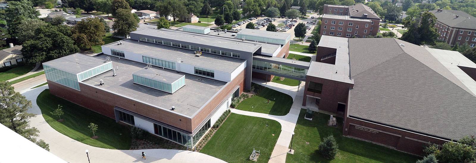 Overhead view of the Center for Applied Technology
