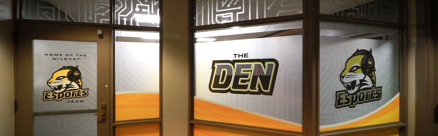 Outside the Esports Den