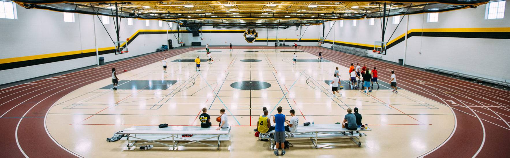 Indoor courts at the Rec Center