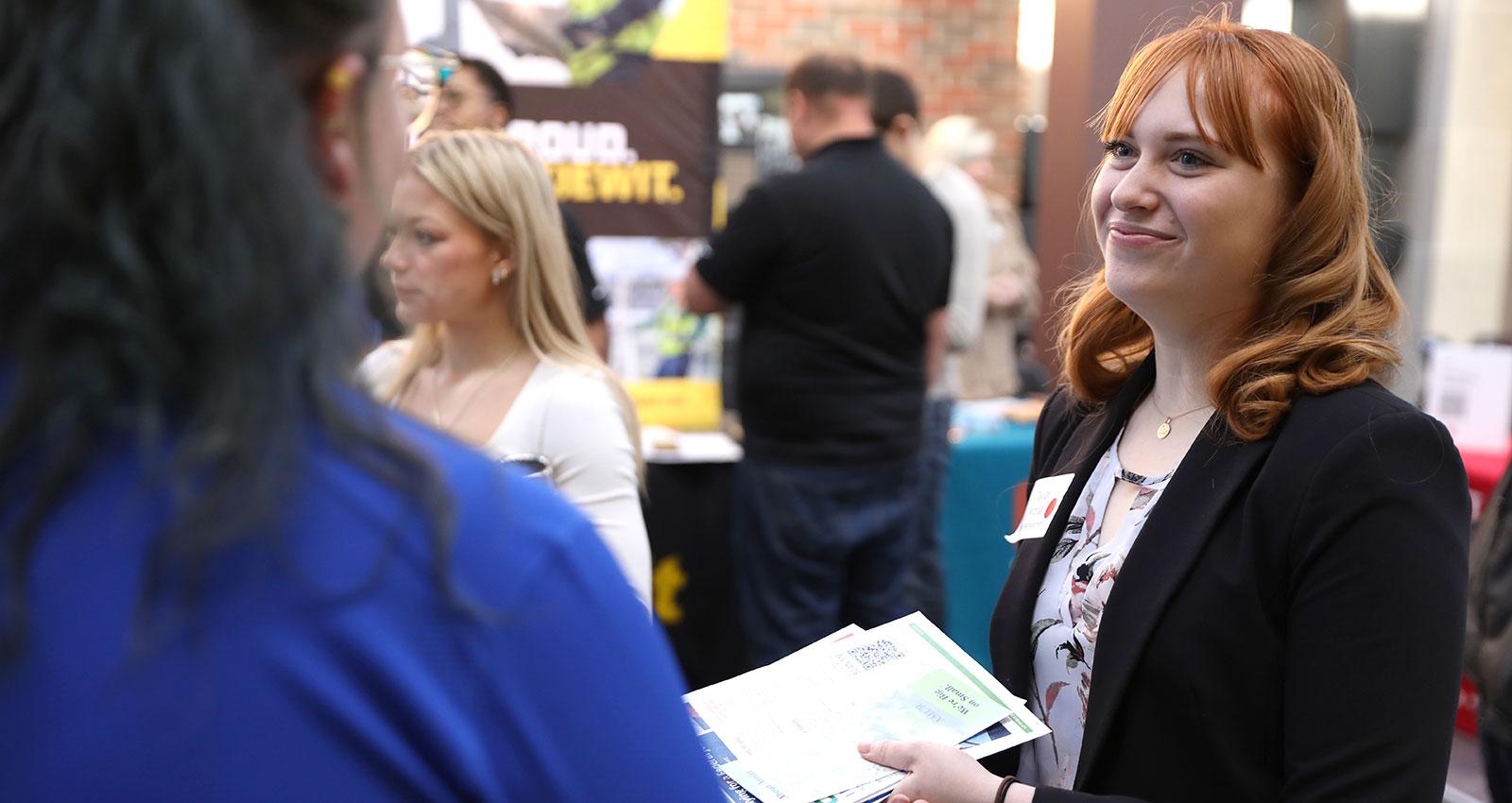 Career fair at WSC