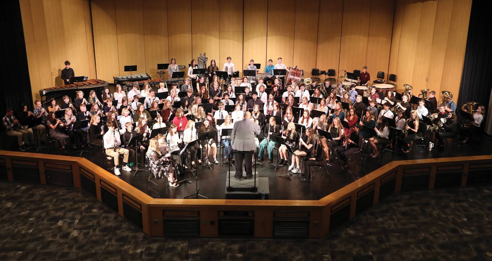 Area high school students participate in the 2024 Honor Band