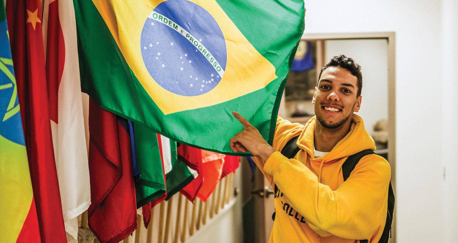 An international student from Brazil at WSC