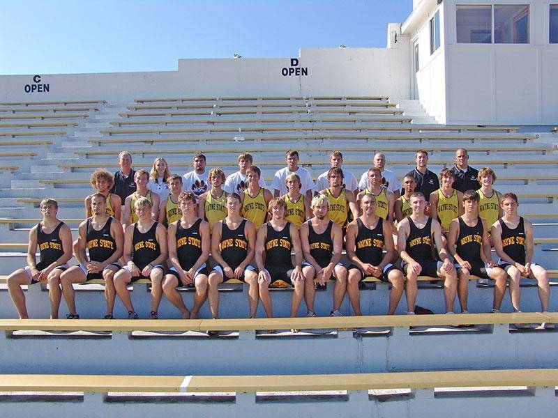 2006 men's track team