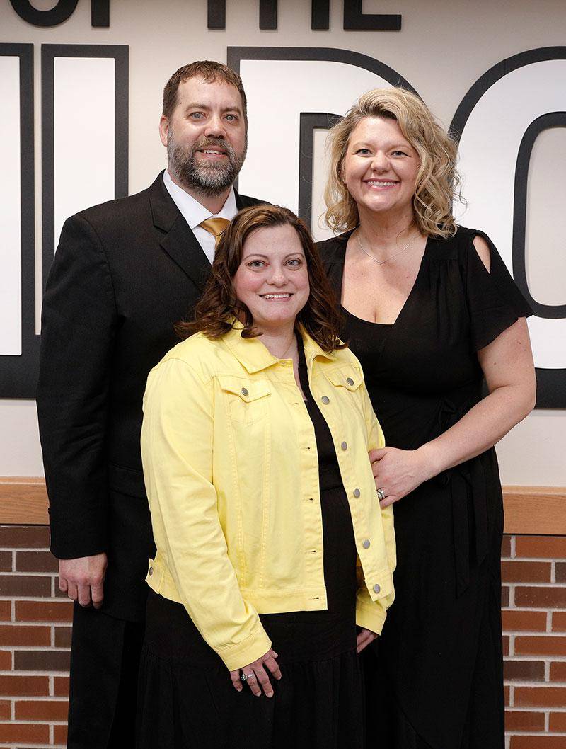 Adam and Natalie Endicott and Kim Endicott