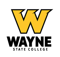 Wayne State College logo - gold "W"