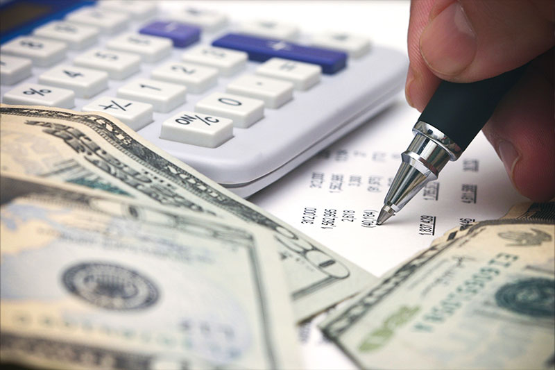 Accounting degree concept