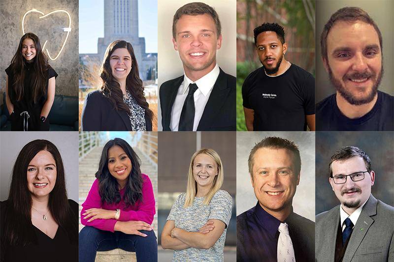 2024 recipients of the 10 Under 10 Young Alumni Award