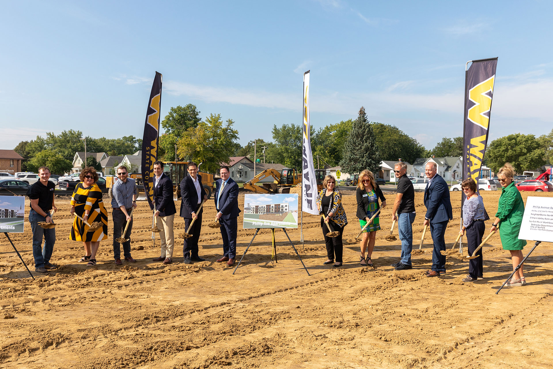 Breaking ground for Phillip Avenue Apartments