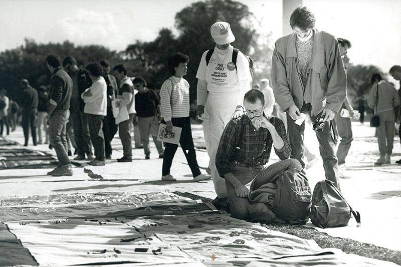 AIDS memorial quilt