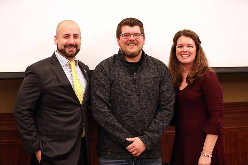 Jon Pickinpaugh, DJ Smith, and Michelle Helt