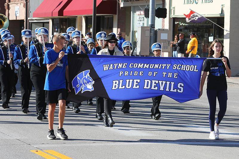 Band Day winner for Class B1: Wayne High School