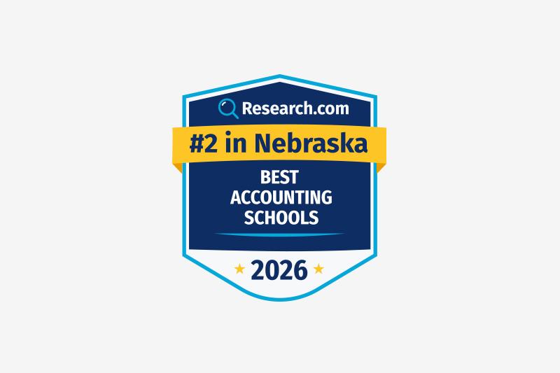 Best Accounting School award badge